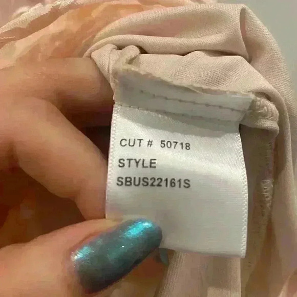 NWOT $268 SHO By Tadashi Sho Women's Pink Embroidered Fit & Flare Dress Size 12 - Picture 7 of 10